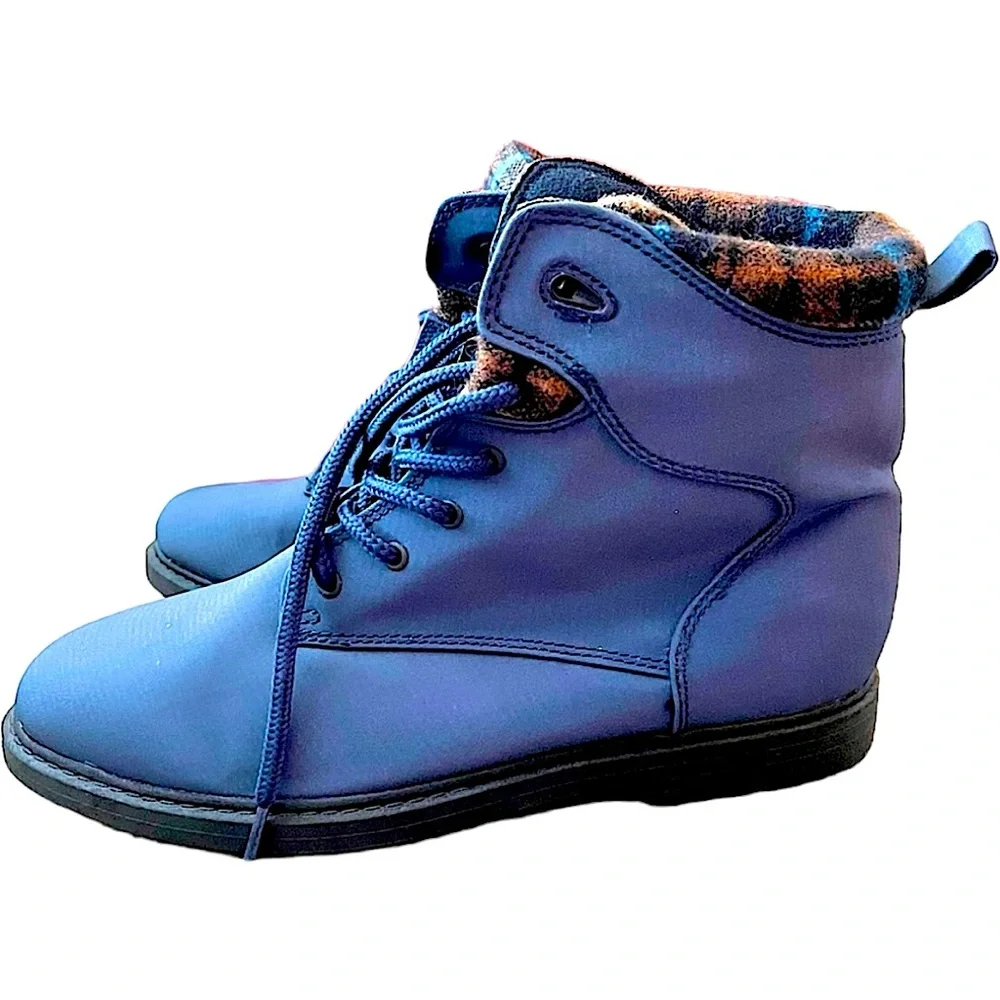 High Sierra Blue Men's Boots - Picture 11 of 12